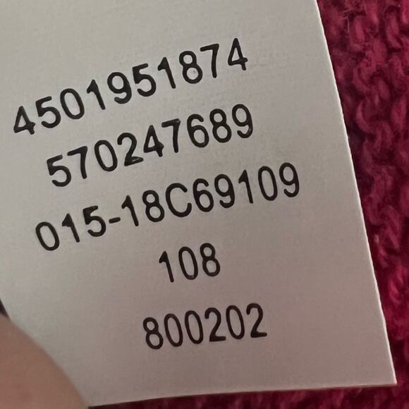 Chicos XL Striped Button Shoulder Pullover Sweater‎ Ribbed Stripes 3/4 Sleeves - Picture 7 of 11